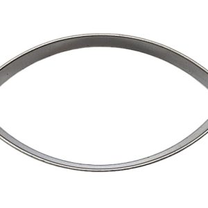 Keksa. Schifferl. groß Edelstahl 60 x 28 mm